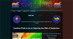 Desktop Screenshot of cumbriapride.org